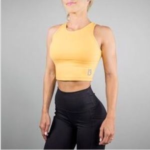 BUFFBUNNY Aurora Crop Top Marigold L